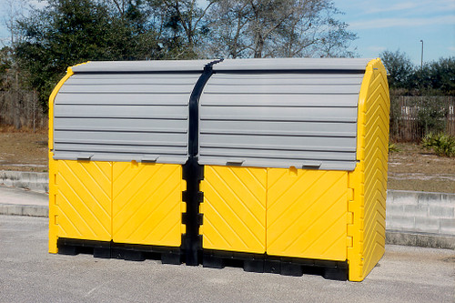 UltraTech Hard Top P8 Plus - 8 Drum Spill Containment Unit - 9651