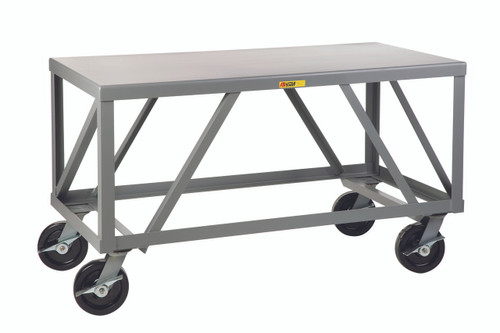 Little Giant Extra Heavy Duty 7 Gauge Mobile Table, 30x60, 5000 lbs ...