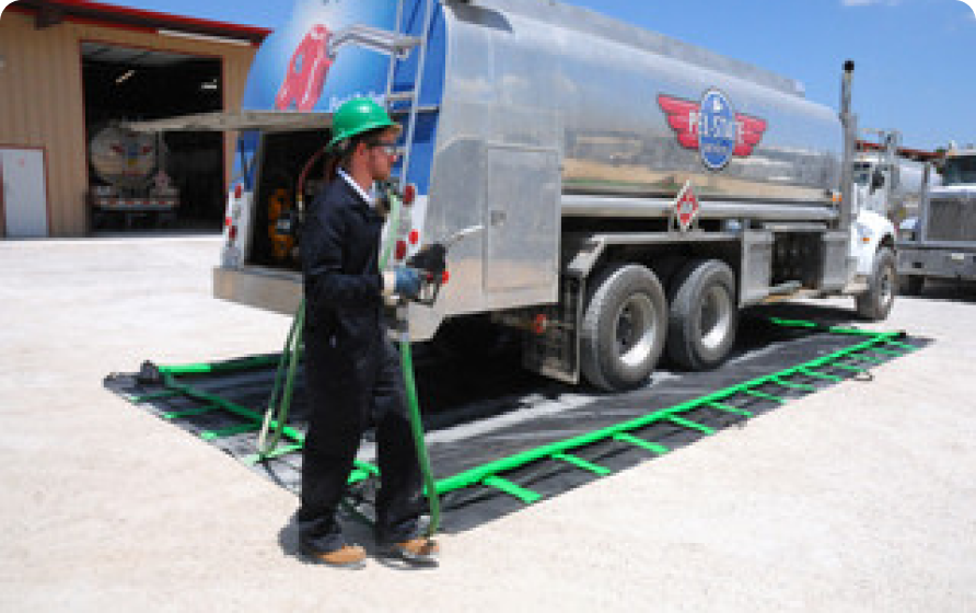 Spill berms and secondary containment