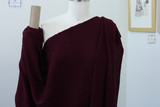 Wine Thermal Knit