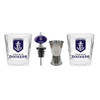 Fremantle Dockers Set of 2 Glasses  Jigger & Pourer