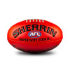 Sherrin Size 3 Red Super Soft Touch Football