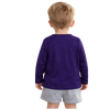 Toddlers Purple Multi Logo Long Sleeved Tee