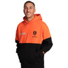 NXPWRK Orange Black Work Hoodie