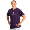 Women's Purple OS Crest Tee