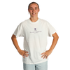 Women's White OS Crest Tee