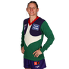 Women's Away Wool Long Sleeve Retro Jumper