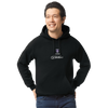 Unisex Black Script Hoodie