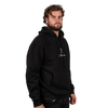 Unisex Black Script Hoodie
