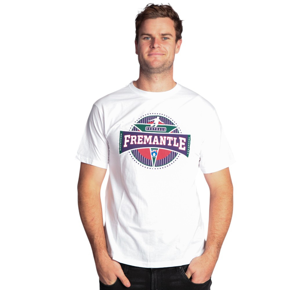 Fremantle Dockers Retro Team Tee - Main Image