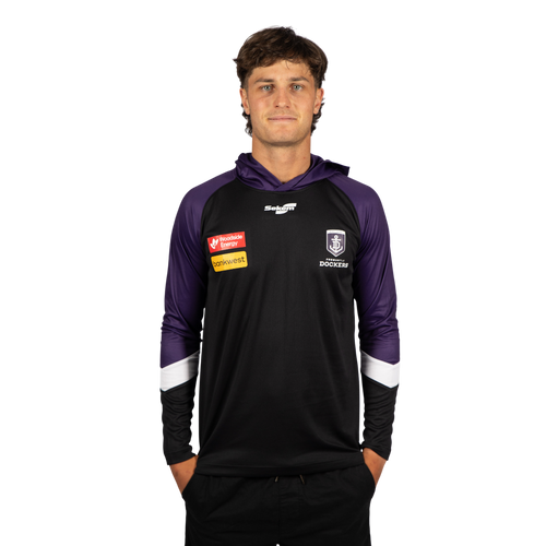 2026 Sekem Men's Black/Purple Casual Hoodie