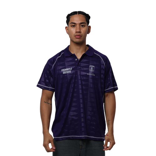 Men's Purple Active Polo
