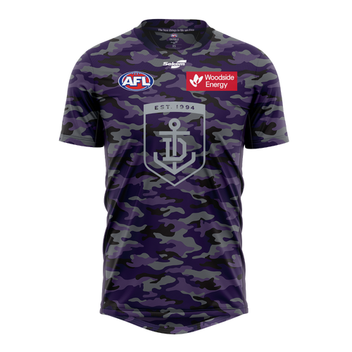 Players Purple Camo Warm-up Top