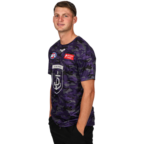 Players Purple Camo Warm-up Top