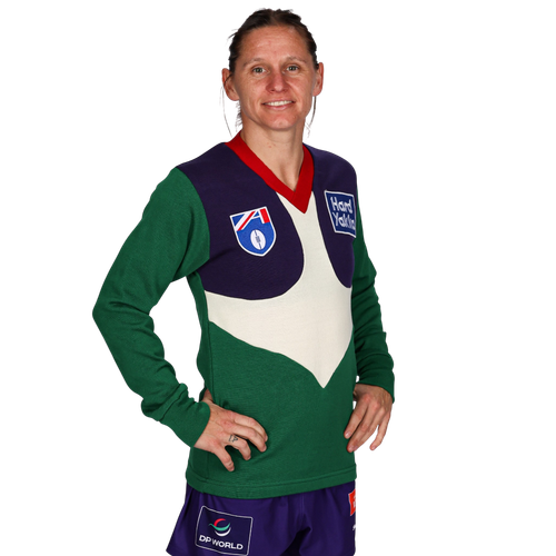 Women's Away Wool Long Sleeve Retro Jumper