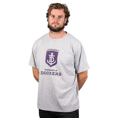 Unisex Grey Logo Tee