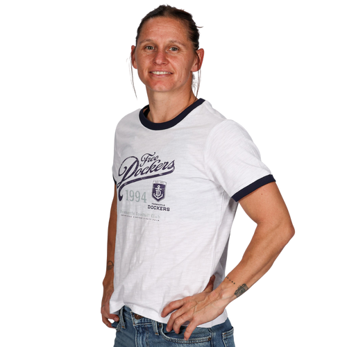 Women's Team Script Ringer Tee