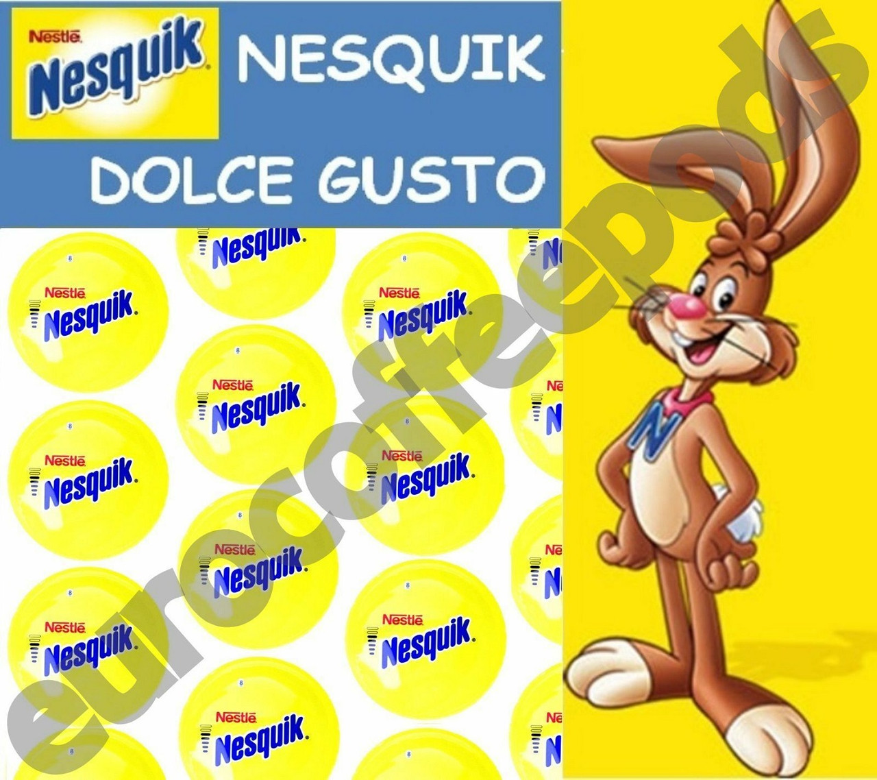 Nescafé Dolce Gusto Nesquik Chocolate Milk Tea Pods Nesquik Cocoa