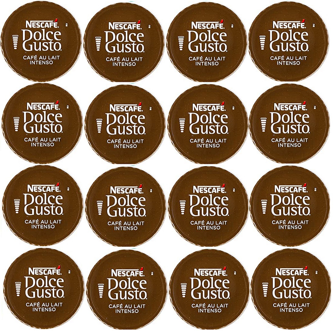 Dolce Gusto Cafe Au Lait Intenso 50 100 Capsules
