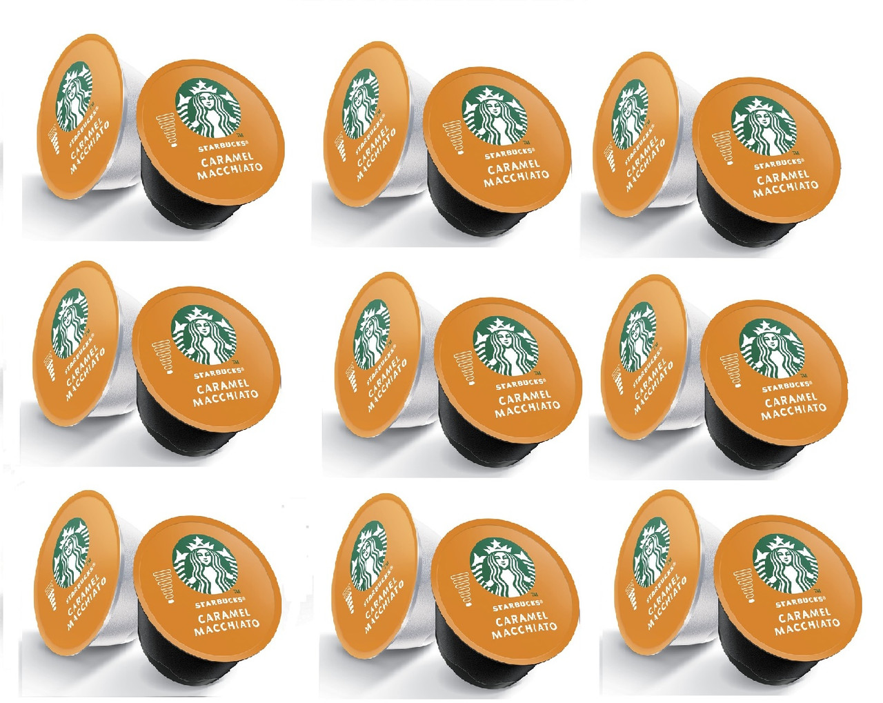 Dolce Gusto Starbucks Caramel Macchiato 50 \u0026 100 Capsules