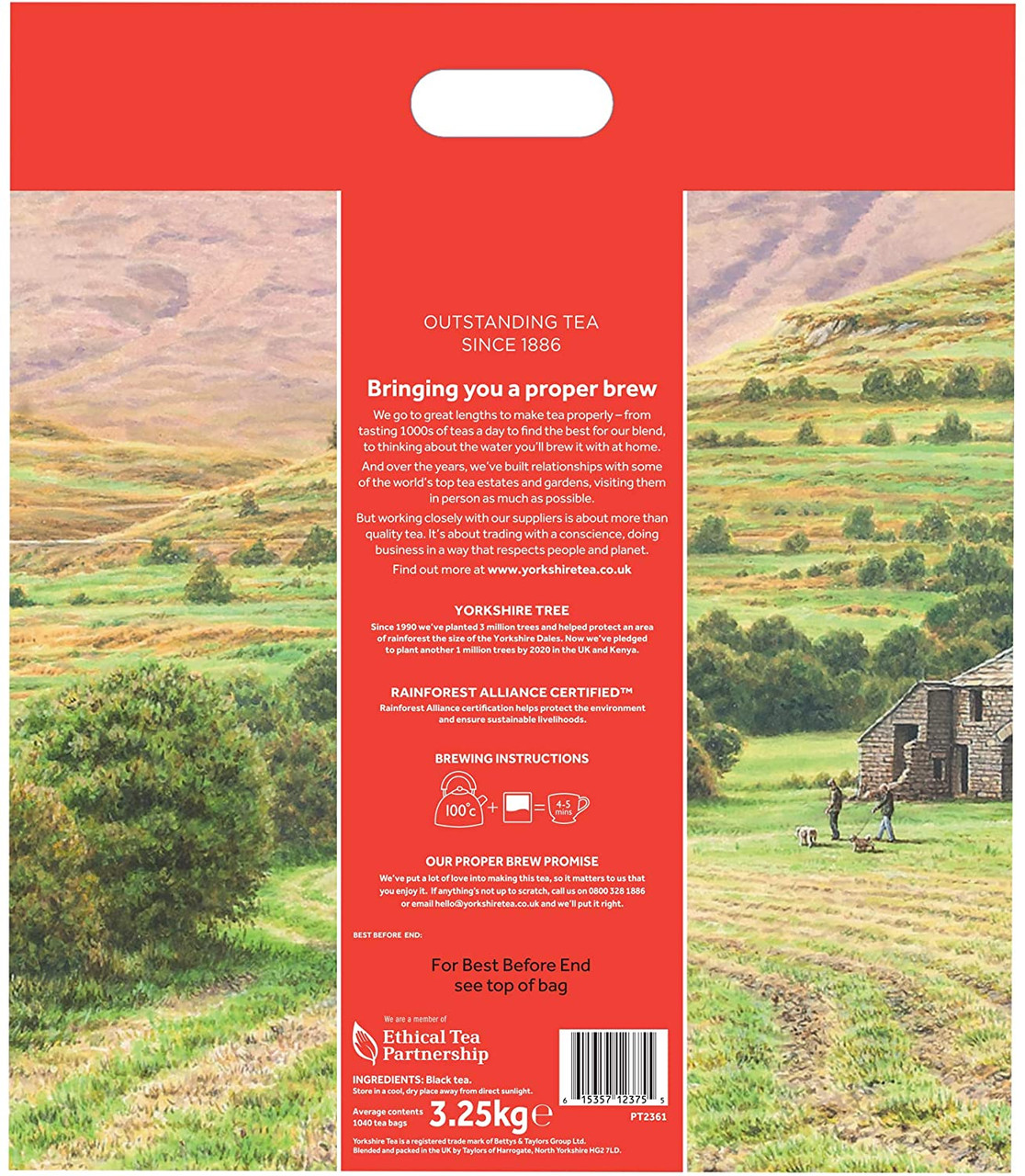 Yorkshire Tea Bags 210 Pack | UK