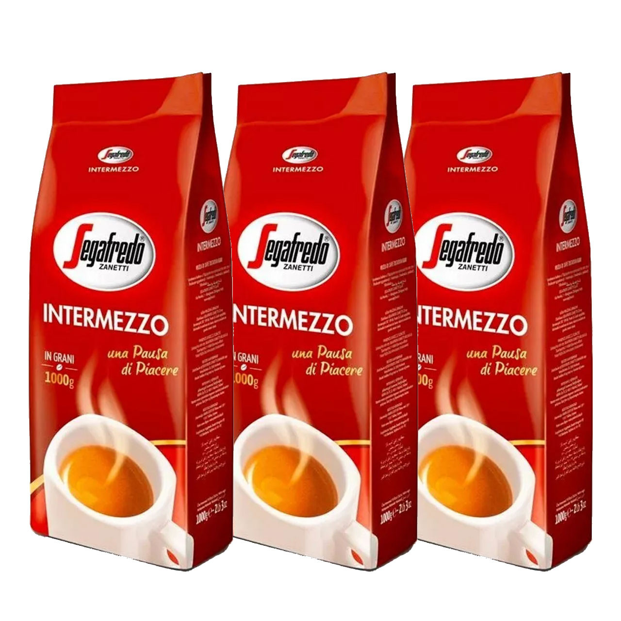 Segafredo Intermezzo コーヒー 1000g 2袋2kg 1A4-