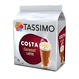 Enjoy Tassimo Costa Latte Caramel with smooth coffee, creamy milk, and caramel flavour. A café-style drink for home. Shop now.