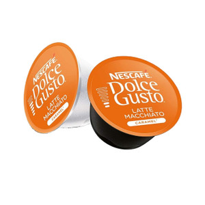 Buy Dolce Gusto Latte Macchiato Caramel Pods - 50 & 100 Capsules to Pick From at best price Buy Dolce Gusto Latte Macchiato Caramel Pods - 50 & 100 Capsules to Pick From at best price