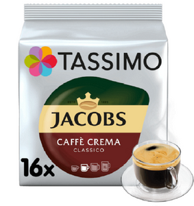 Get Tassimo Jacobs Caffè Crema Coffee Pack at royalsilver.co.uk Get Tassimo Jacobs Caffè Crema Coffee Pack at royalsilver.co.uk