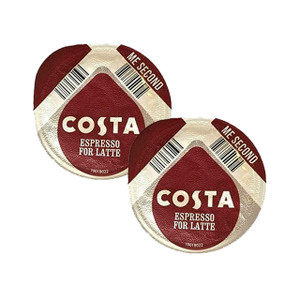 48 x Tassimo Costa Espresso For Latte - Coffee T-Discs Available Now 48 x Tassimo Costa Espresso For Latte - Coffee T-Discs Available Now