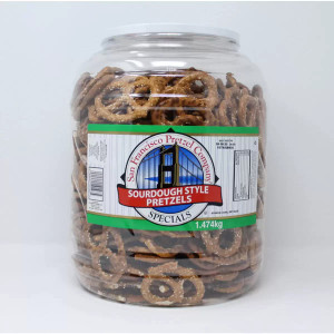 San Francisco Sourdough Pretzels are a healthy snack for active lifestyles San Francisco Sourdough Pretzels are a healthy snack for active lifestyles