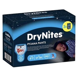 Buy Huggies DryNites 4-7 Years Pyjama Pants Spiderman, 30 Pack UK. Comfortable overnight protection for kids. Shop now today