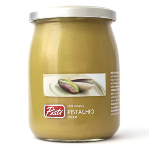 Pisti Sicilian Pistachio Cream Spread, 600g available now Pisti Sicilian Pistachio Cream Spread, 600g available now