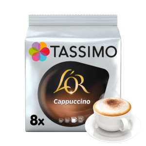 Tassimo L'or Cappuccino 16 T-Discs available now Tassimo L'or Cappuccino 16 T-Discs available now