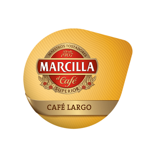 Marcilla Café Largo, 16 cápsulas, TASSIMO