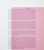 100 x A4 Rose Reading Aid Coloured Overlays For Dyslexia & Irlen Syndrome