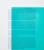 100 x A4 Turquoise Reading Aid Coloured Overlays For Dyslexia & Irlen Syndrome