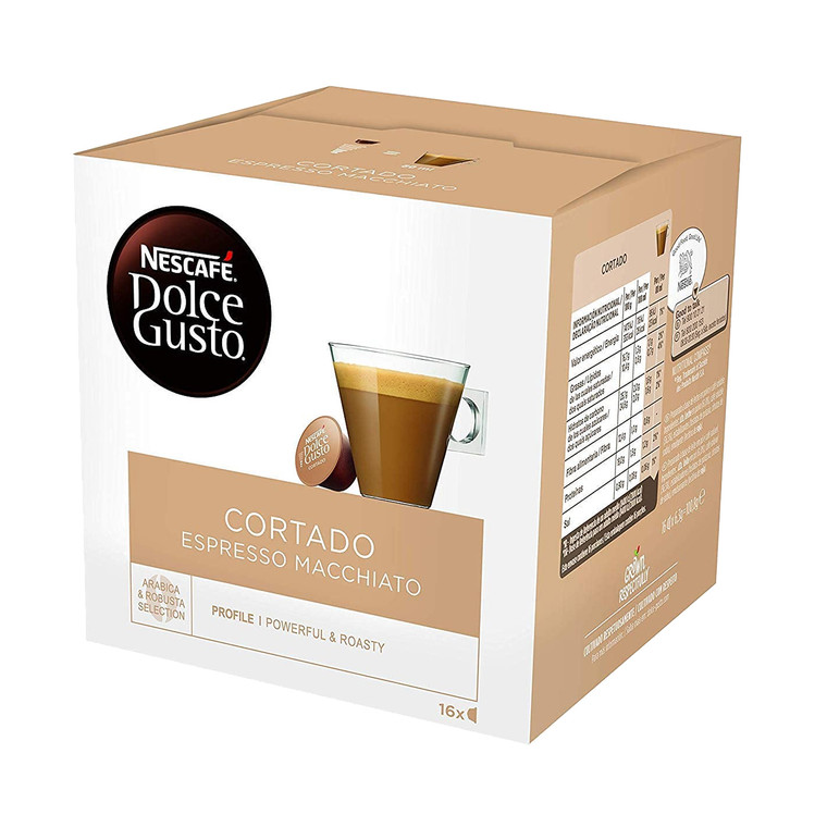 Dolce Gusto Espresso Macchiato Cortado Pods, Capsules available now
