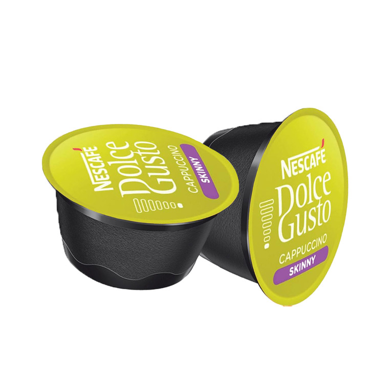 Dolce Gusto Skinny Cappuccino Coffee Pods and Dolce Gusto Lungo Decaf Pods are available now