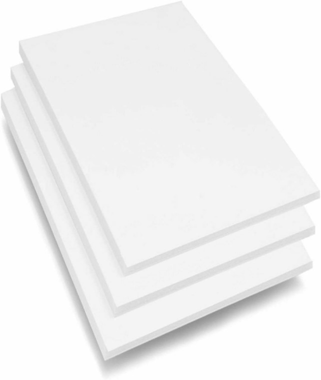 A1 Foam Board 5MM, Self Adhesive White, 10 Sheets, Premium Quality available now