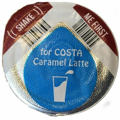 Tassimo Costa Caramel Milk Pods bring smooth caramel flavour and silky milk. Pick 24, 48 or 96 pods and buy online across UK.