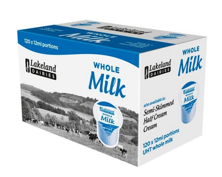 Buy Lakeland Full Fat Milk 12 ml (Pack of 120) at best price
