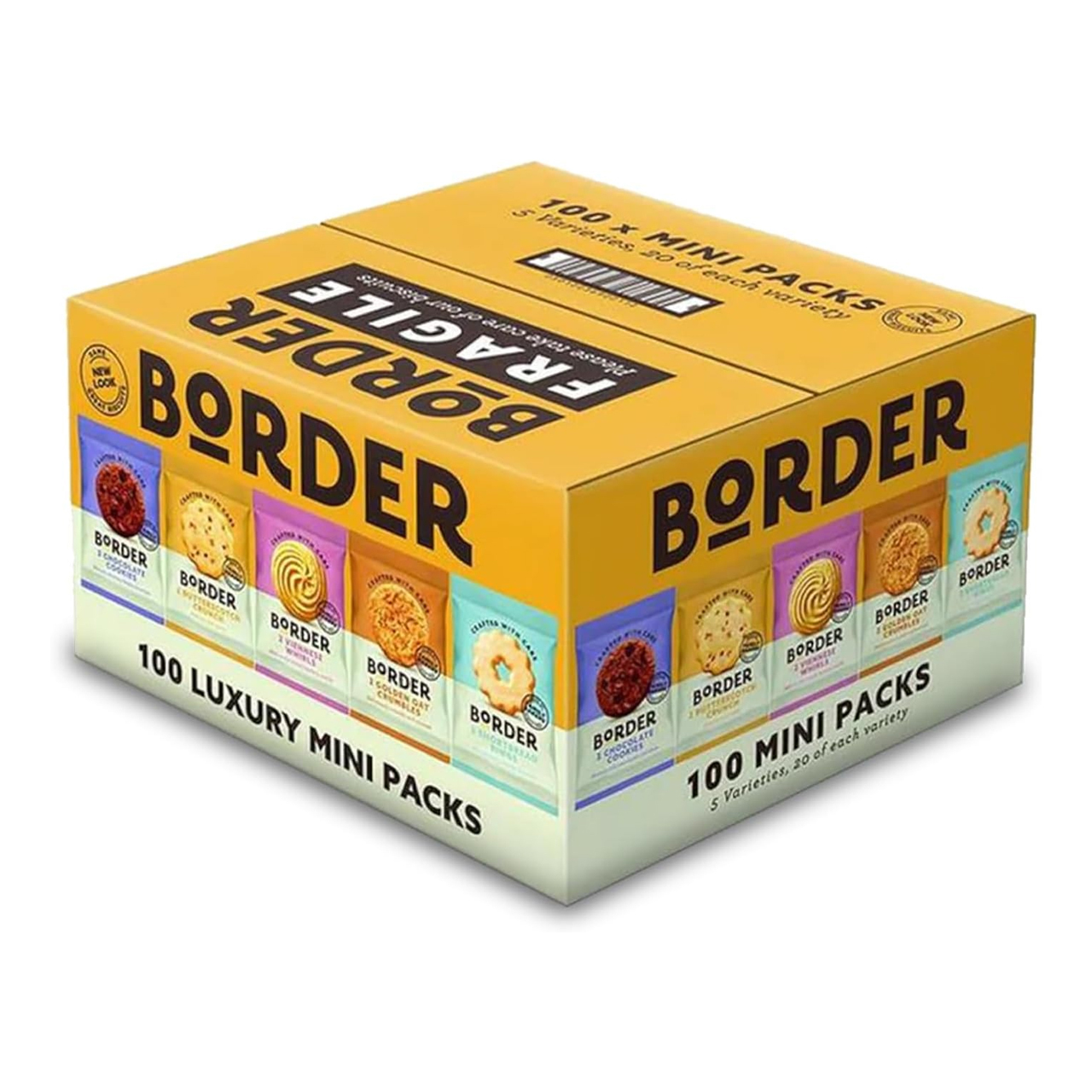 Border Biscuits Mini 100 Packs