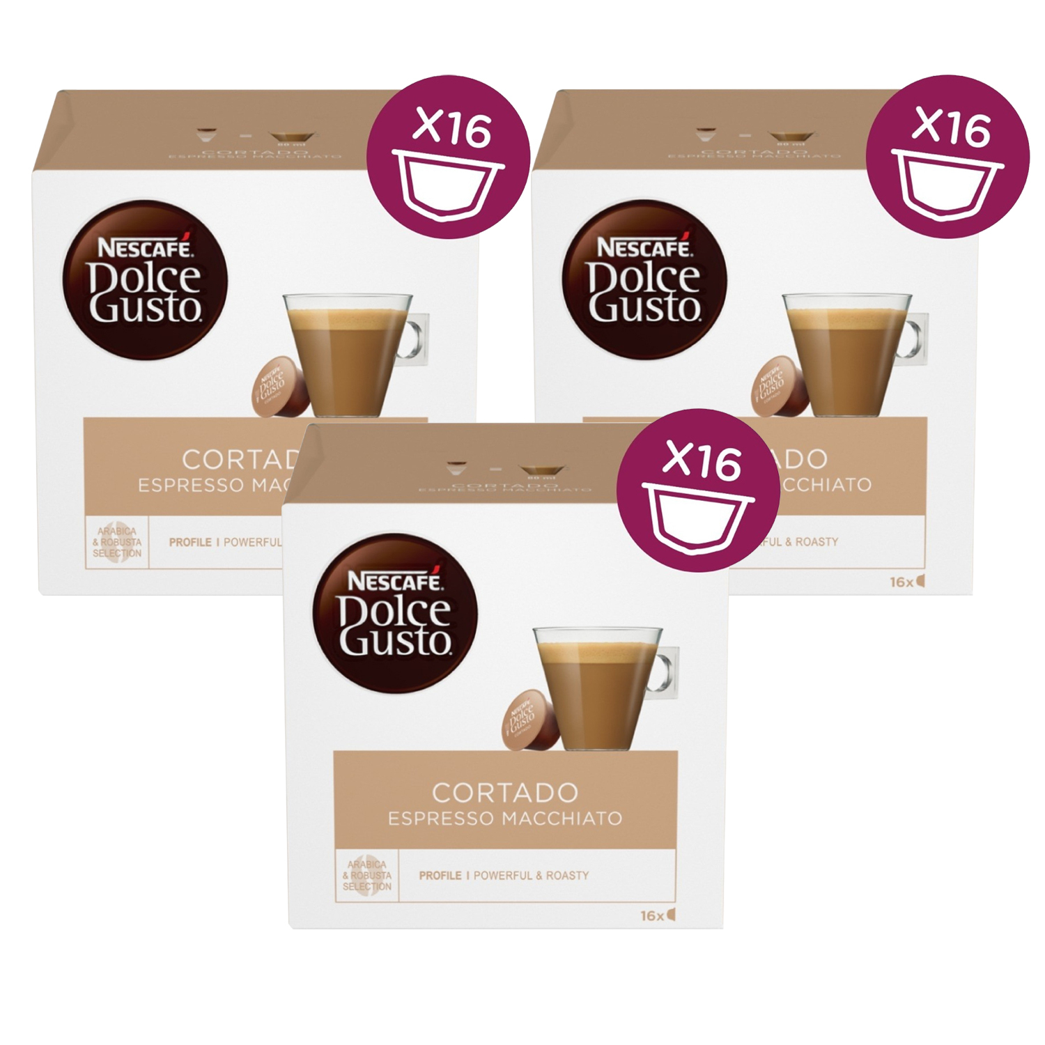 Dolce Gusto Espresso Macchiato Cortado