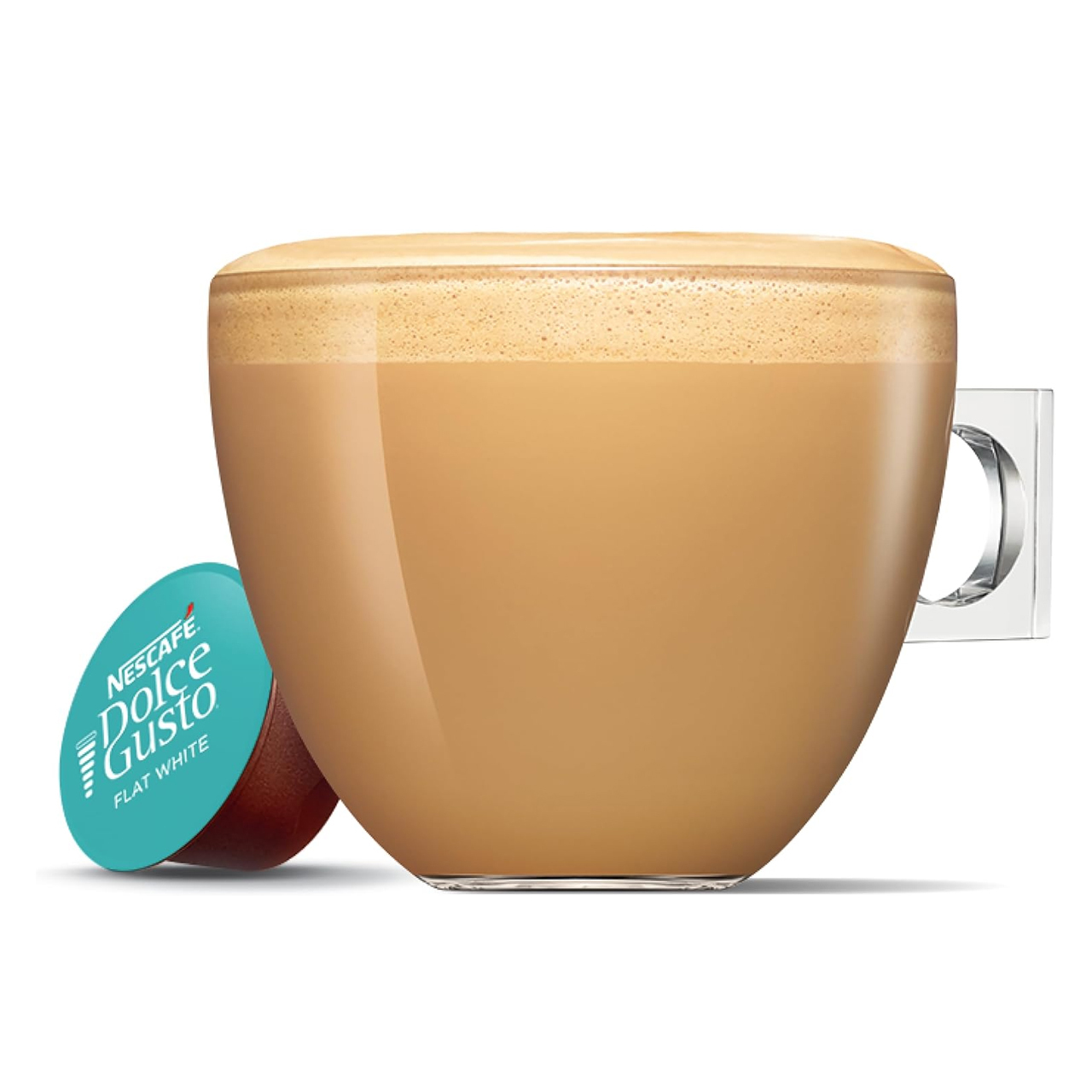 Dolce Gusto Flat White Pods - 50 & 100 Capsules to Pick From