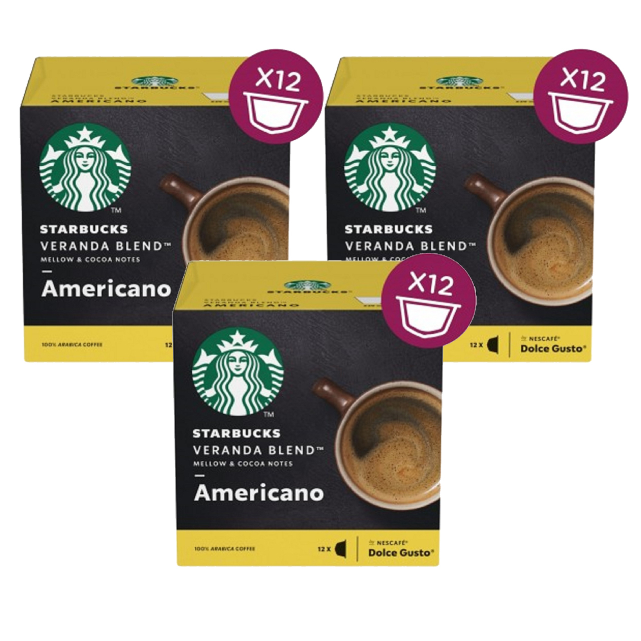 Dolce Gusto Starbucks Americano Veranda Blend