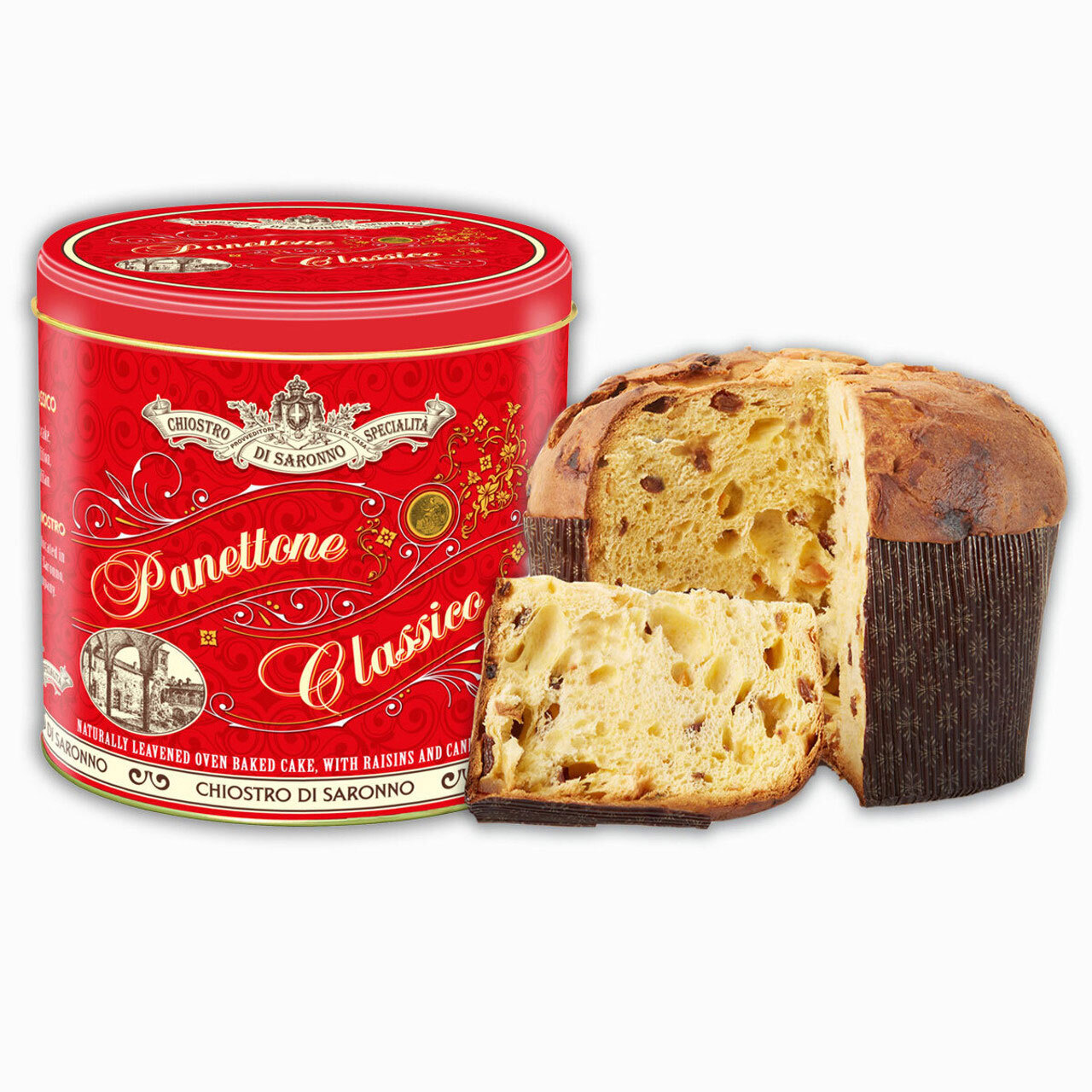 Lazzaroni Chiostro Di Saronno Classic Panettone, 1kg