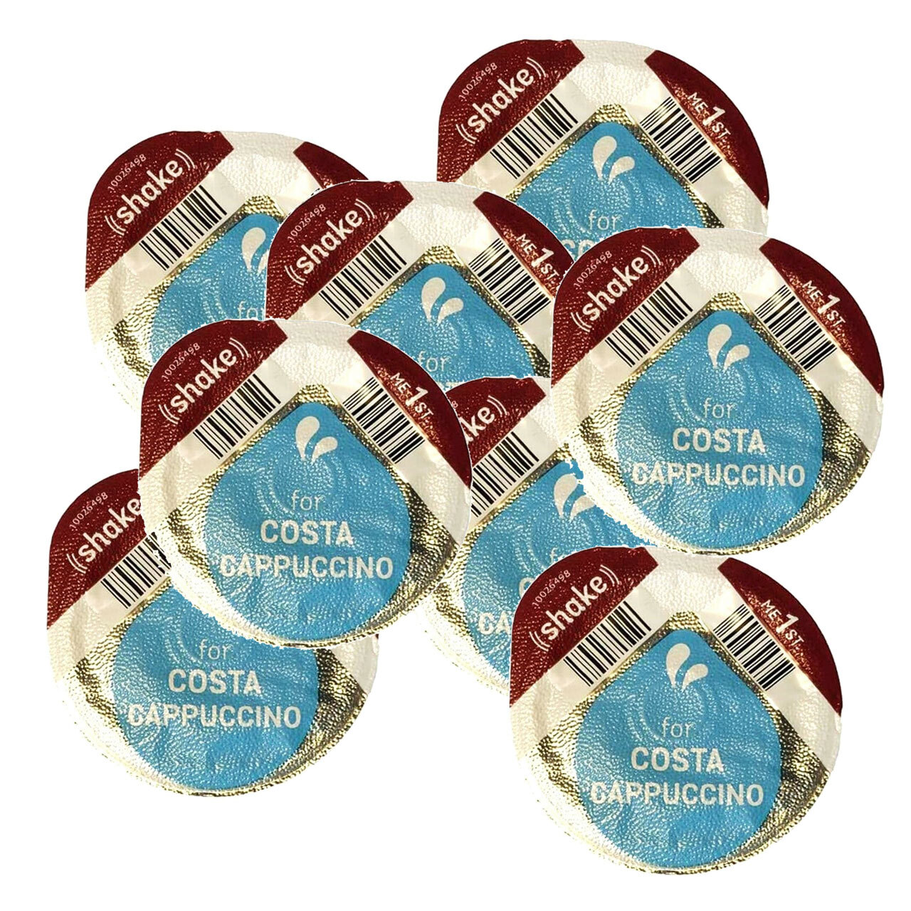 Tassimo Costa Cappuccino Milk Pods T-Discs Only (Sold Loose)