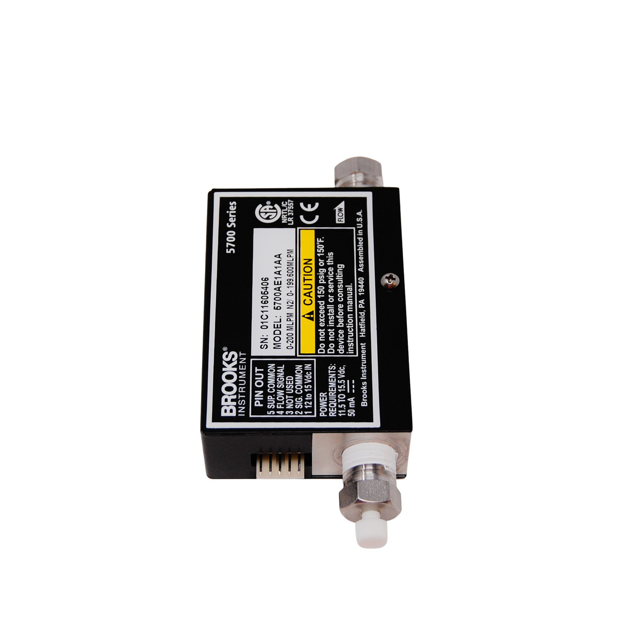 305449901S,METER MASS FLOW 0-200 SCCM FRU FOR 3050 ANALYZER