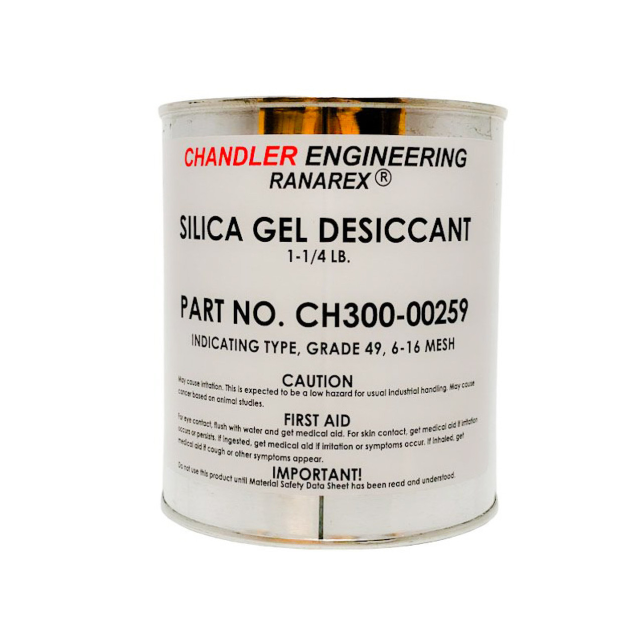 CH300-00259,SILICA GEL, 1.25 LB CAN